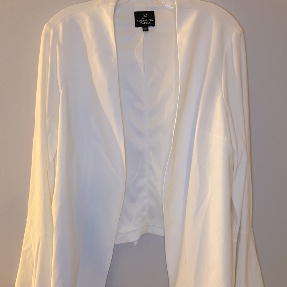 Adrianna Papell Crepe Knit Jacket